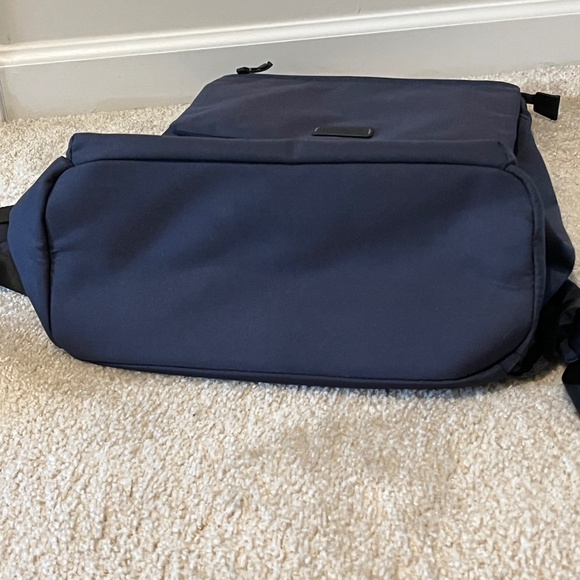 Bugatti Reborn Navy Blue Lightweight Multi-Pocket Lined Book Bag Backpack - Picture 9 of 16